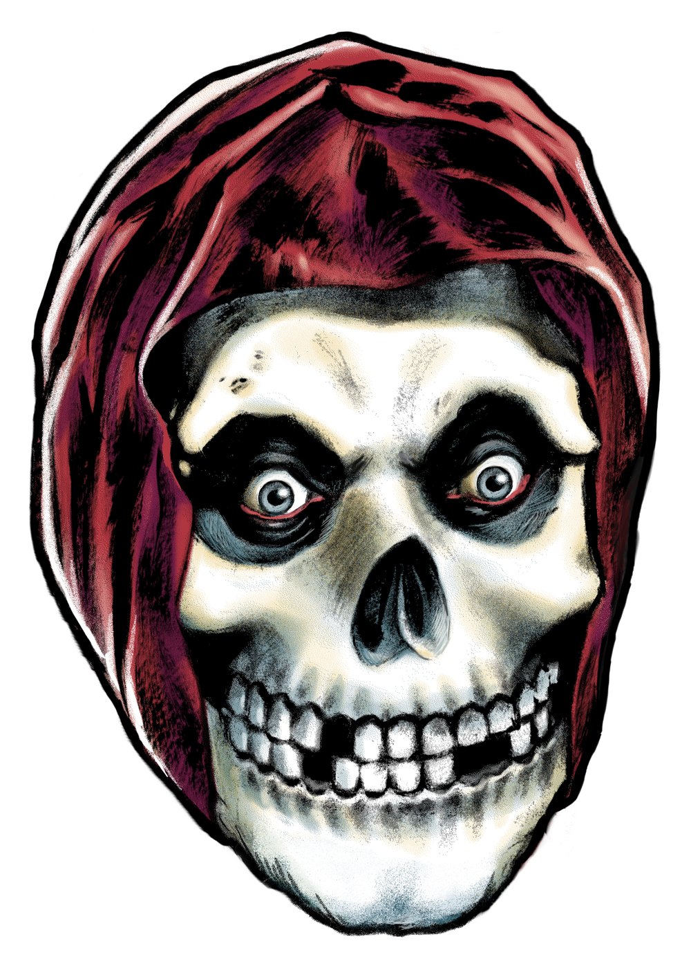 "Cyclotrode X" 3" x 3.5" vinyl sticker