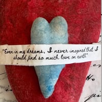 Image 2 of Queen Victoria's spun cotton heart 