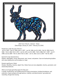 Image 3 of 2033 Year of the Water Ox