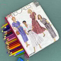 Image 1 of Sewing Pattern: Shirt Dress, Pencil Case