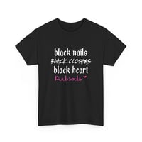Image 3 of YB Reference Unisex Tee - Black/Pink Design-b3a775d7