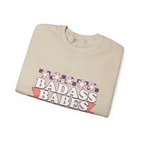 Image 3 of Bada$$ Babes Club Unisex Heavy Blend™ Crewneck Sweatshirt-c1eb7cd9
