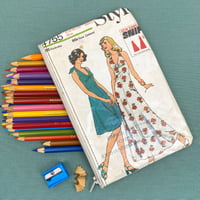 Image 1 of Sewing Pattern Pencil Case, Women’s Halter Neck Dress