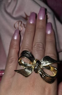 Image 2 of Golden Bow Ring