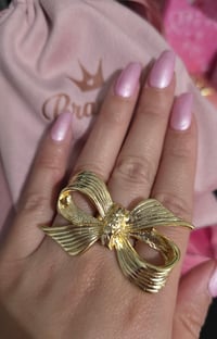 Image 3 of Golden Bow Ring