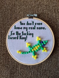 Image 1 of Robert California Lizard King Hoop