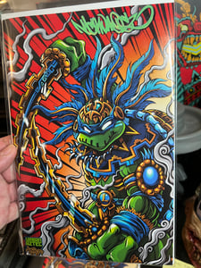 Image of TMNT #15 Comic Book #Urbanaztec Exclusive cover