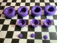 Image 2 of Basset style rims and tires full set