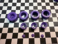 Image 3 of Basset style rims and tires full set