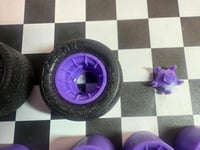 Image 2 of Oldschool finned rim wide 5 rims 