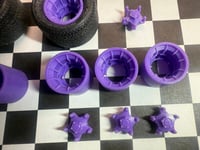 Image 3 of Oldschool finned rim wide 5 rims 