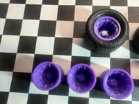 Image 4 of Oldschool finned rim wide 5 rims 