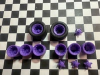 Image 1 of Oldschool finned rim wide 5 rims 