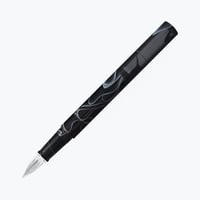 Image 1 of Teranishi Glass Nib Pen - Black Cosmos