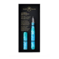 Image 1 of Teranishi Glass Nib Pen - Blue Jelly