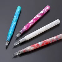 Image 2 of Teranishi Glass Nib Pen - Pink Jelly