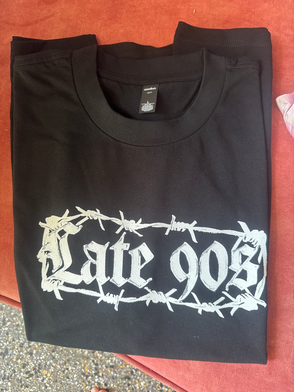 LATE 90s Barbed Wire Logo Tee