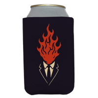 Image 1 of Flame Head Koozie