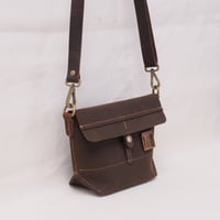 Image 2 of Tiny Messenger in dark brown