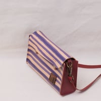 Image 5 of Two-way Sling purple stripes