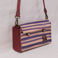 Image 2 of Two-way Sling purple stripes