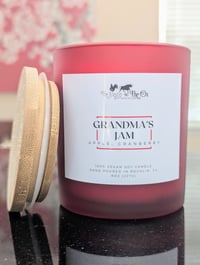 Image 4 of Grandma’s Jam Soy Candle – Cranberry, Apple & Cinnamon Sugar | 100% Soy Wax Candle