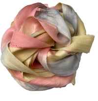 Image 5 of Ready To Ship! 10YD SUPER NOVA HAND DYED SARI SILK RIBBON BY COLOR BURST SILK