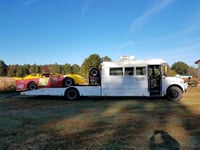 Image 1 of School Bus Race Hauler V1
