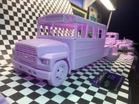 Image 12 of School Bus Race Hauler V1