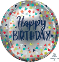 Orbz Happy Birthday Balloon