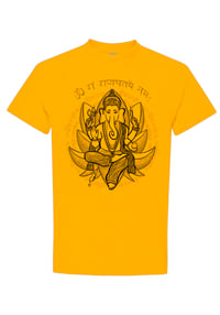 Image 2 of Ganesha Shirt (om gam ganapataye namaha)