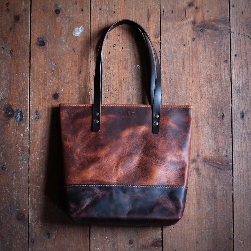Image of Old Dutch Tote Bag (cognac/tobacco)