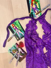 Image 4 of Worn Daphne lingerie and five signed 4x6s photos 