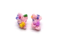 Image 1 of Sugar Pink Confetti Earrings