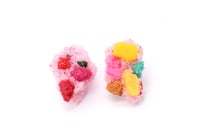 Image 2 of Sugar Earrings New Confetti Pink