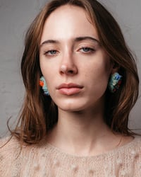 Image 3 of Sugar Acqua Confetti Earrings
