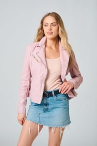 Image 1 of CHAQUETA PIEL ROSA MAURITIUS