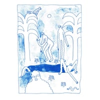 Image 2 of Dip - Riso printed comic 