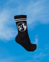 Schwarze Socke