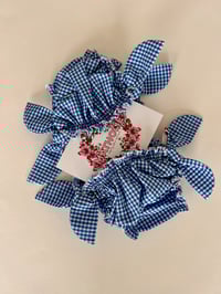 Image 3 of Bikini vichy bleu océan