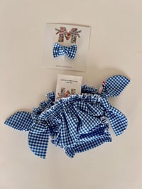 Image 5 of Bikini vichy bleu océan