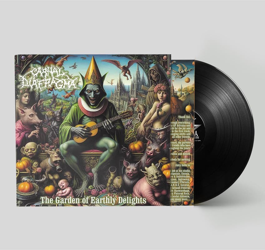 Image of 12"LP / The Garden of Earthly Delights (Black) / LAST PIECES!!!