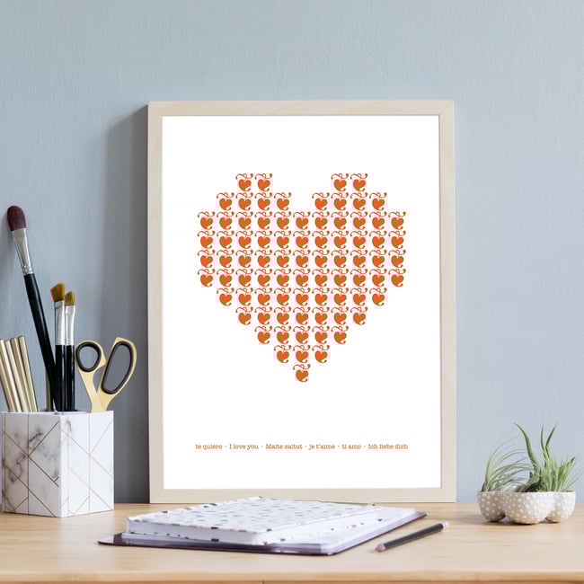 LÁMINA “CORAZÓN” / “HEART” POSTER