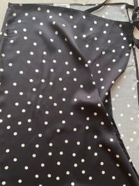 Image 8 of   Dots Apron Skirt – Satin