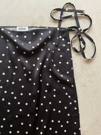 Image 11 of   Dots Apron Skirt – Satin