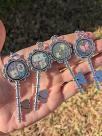 Image 1 of Faith is the Key Keychains