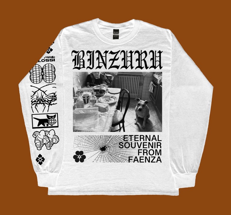 ETERNAL SOUVENIR. BINZURU LONGSLEEVE. WHITE