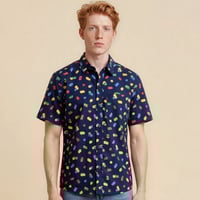 Image 2 of Camisa manga corta lego azul