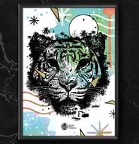 Image 1 of SUMATRA TIGER JUNGLE FACE x BORNÉO NATURE FRANCE