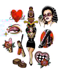 Image 3 of Miss Fine’s Tat Shop Tee